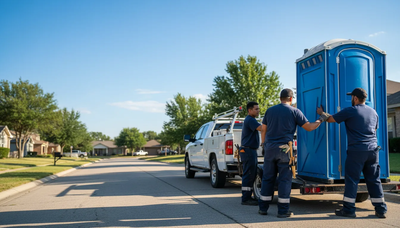 Portable Toilet Rental in Wetumka, OK near me